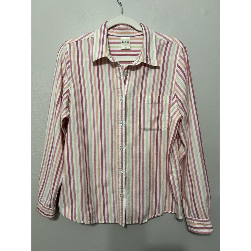 Vintage Rainbow Striped Sustainable Cotton